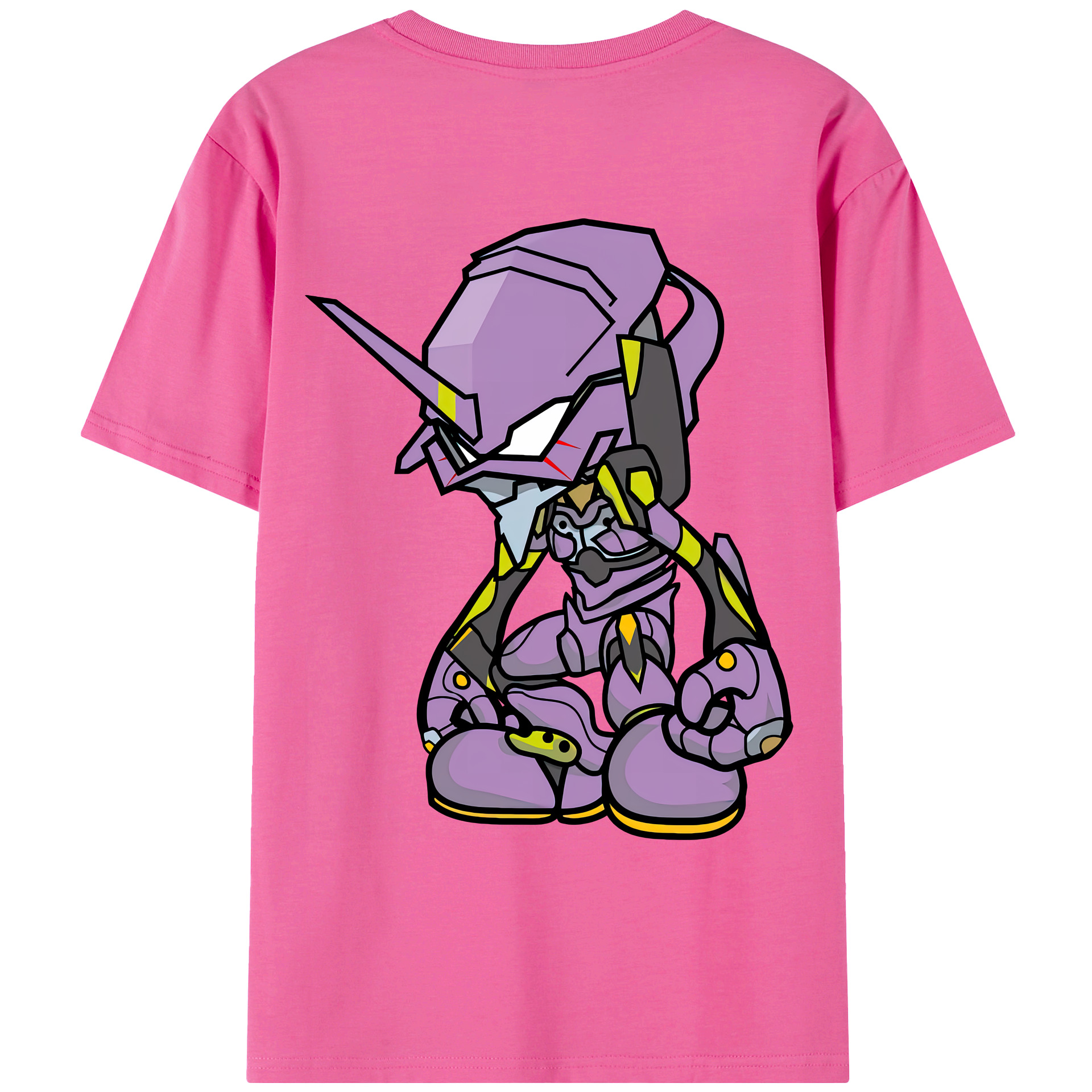 （画像用） EVA 新世紀エヴァンゲリオン レディース半袖Tシャツ(バックプリント)